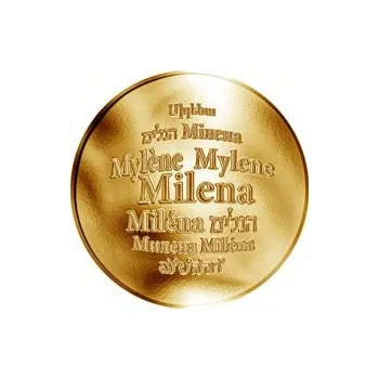 Česká jména - Milena - zlatá medaile