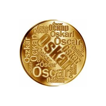Česká jména - Oskar - velká zlatá medaile 1 Oz