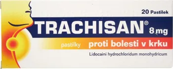 Lék na bolest v krku Trachisan 8mg proti bolesti v krku 20 x 8 mg