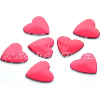 hot-fix kovové SRDCE barva TMAVĚ ČERVENÁ, velikost 9x10mm, balení 100 nebo 500ks barva: hot-fix kovový barva 50 tmavě červená, velikost: tvar a velikost: srdce 9x10mm, prodejní balení: balení 100ks