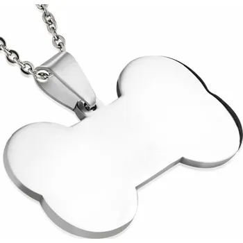 Přívěsek 316Steel Přívěšek z chirurgické oceli - Psí Kost PPC525T + možnost gravírování od 350 Kč