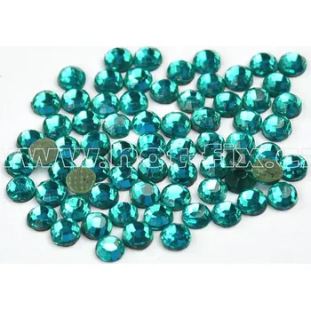 hot-fix kameny barva 140 Blue zircone /zelený tyrkys, velikost SS10, balení 144ks, 720ks, 1440ks barva: barva 140 Blue zircon, velikost: velikost SS10, prodejní balení: balení 144ks /1grs