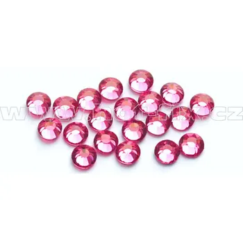 celobroušené hot-fix kameny Premium barva 106 Rose /růžová, velikost SS10, balení 144ks, 720ks nebo 1440ks barva: barva CBP 106 Rose, velikost: velikost SS10, prodejní balení: balení 144ks /1grs