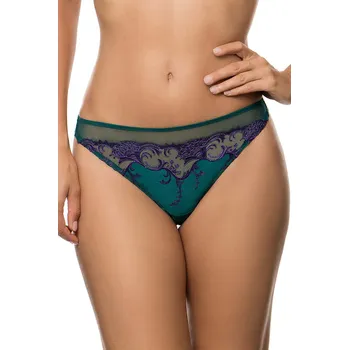 Souprava dámského spodního prádla Tanga LISE CHARMEL (ACC0080-23), Velikost S, Barva tmavě zelená