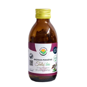 Přírodní produkt Salvia Paradise Tulsí - bazalka posvátná kapsle BIO