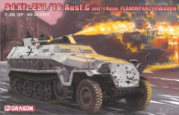 Plastikový model Dragon Sd.Kfz.251/16 Ausf.C Flammpanzerwagen 1:35