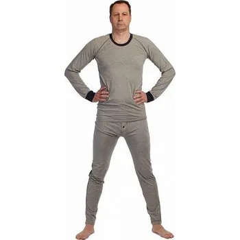 Pánské termo spodky Červa Lion spodky dlouhé šedé