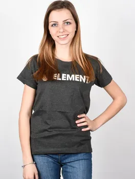 Dámské tričko Element Logo Tee Off Black