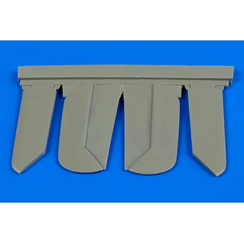 Plastikový model Aires 1/48 Bf 108B control surfaces (EDU)