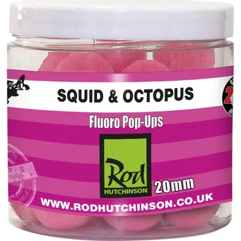 Boilies Rod Hutchinson Fluoro Pop-ups Squid Octopus with Amino Blend Swan Mussell 20 mm