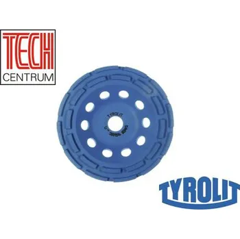 Brusný kotouč TYROLIT Diamantový brusný talíř DGU 100x32/5x22,2 BETON dvouřadý 494349 STANDARD