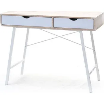 Psací stůl MPT Pracovní stůl Falun bílý/sonoma