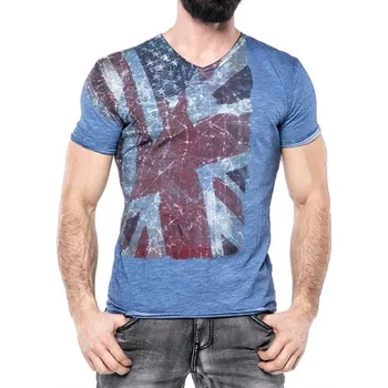 Carisma T-100 modré Pánské tričko Carisma T-100 modré