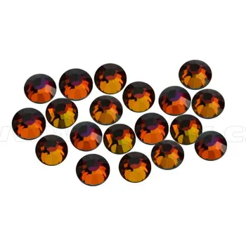 celobroušené hot-fix kameny EXTRA Premium barva 1315 VOLCANO CRYSTAL, velikost SS10, balení 144ks, 720ks nebo 1440ks barva: barva CBEP 1315 Volcano crystal, velikost: velikost SS10, prodejní balení: balení 144ks /1grs