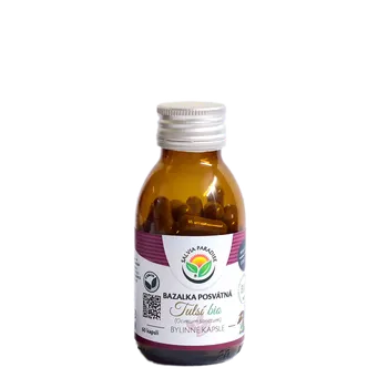 Přírodní produkt Salvia Paradise Tulsí - bazalka posvátná kapsle BIO