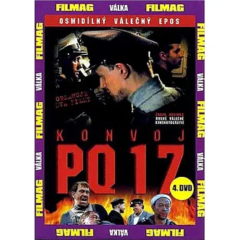 DVD film Konvoj PQ 17 4.díl DVD papírový obal