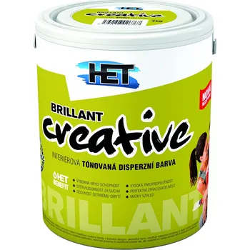 barva na zeď Recenze HET Brillant Creative 4 kg