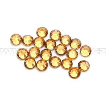 celobroušené hot-fix kameny Premium barva 110 Lt. Colorado Topaz /světle šedozlatohnědá, velikost SS10, balení 144ks, 720ks nebo 1440ks barva: barva CBP 110 Lt. Colorado Topaz, velikost: velikost SS10, prodejní balení: balení 144ks /1grs