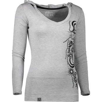 Dámské tričko ALTISPORT Tareka ALLS17065 šedý melír