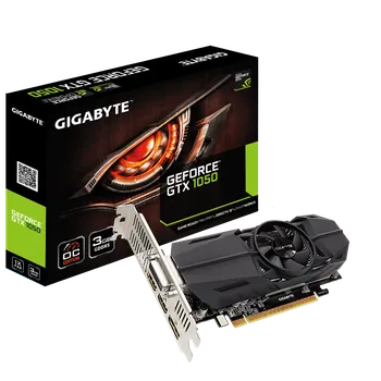 Grafická karta Gigabyte GTX 1050 OC Low Profile 3 GB (GV-N1050OC-3GL)