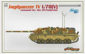 Plastikový model Dragon Jagdpanzer IV L/70(V) Command Version Nov 44 Production 1:35