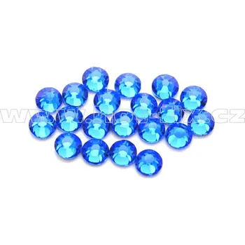 celobroušené hot-fix kameny Premium barva 117 Sapphire /modrá, velikost SS10, balení 144ks, 720ks nebo 1440ks barva: barva CBP 117 Sapphire, velikost: velikost SS10, prodejní balení: balení 144ks /1grs