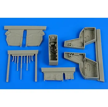 Plastikový model Aires 1/48 Kfir C2/C7 wheel bay (KIN)