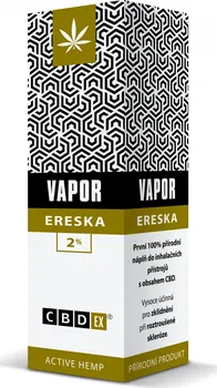 Přírodní produkt CBDex Vapor Ereska 2% 10ml