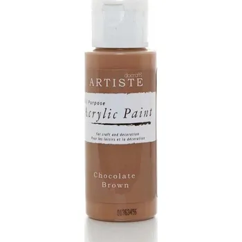 Vodová barva DP Craft Barva acrylová DO Chocolate brown