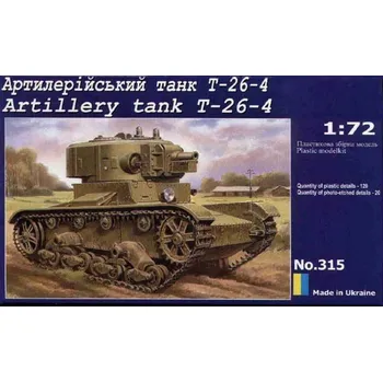 Plastikový model 1/72 T-26-4