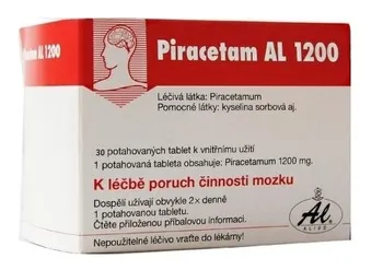 Lék na neurologické potíže Piracetam AL 1200 30 x 1200 mg