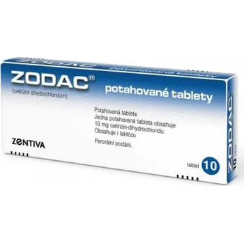 Lék na alergii Zodac tablety 30 x 10 mg