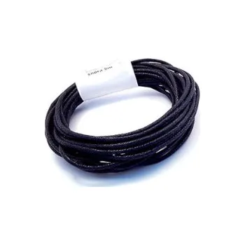 Korálek Voskovaná šňůra 2mm 5m černá