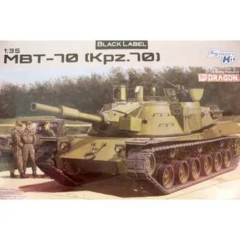 Plastikový model Dragon MBT-70 KPZ.70 1:35