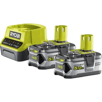 Ryobi RC18120-250 sada 2 ks baterií s nabíječkou RC18120