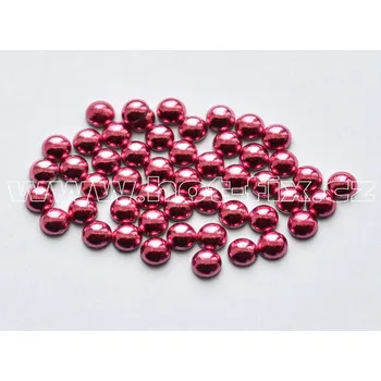 hot-fix perla barva SA315 růžová, velikost 2mm, balení 100 nebo 500ks barva: hot-fix perla barva SA315 růžová, velikost: velikost 2mm, prodejní balení: balení 100ks