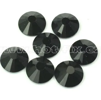 celobroušené hot-fix kameny Premium barva 124 Jet /černá, velikost SS30, balení 144ks, 720ks nebo 1440ks barva: barva CBP 124 Jet, velikost: velikost SS30, prodejní balení: balení 1grs /144ks *** SKLADEM 8 balení