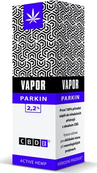 Přírodní produkt CBDex Vapor Parkin 2,2% 10ml