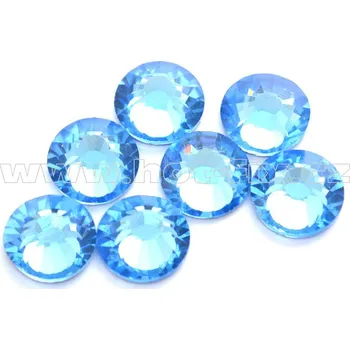 celobroušené hot-fix kameny Premium barva 118 Sapphire světlý /světle modrá, velikost SS30, balení 144ks, 720ks nebo 1440ks barva: barva CBP 118 Sapphire světlý, velikost: velikost SS30, prodejní balení: balení 144ks /1grs