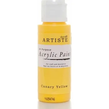 Vodová barva DP Craft Barva acrylová DO Canary Yellow