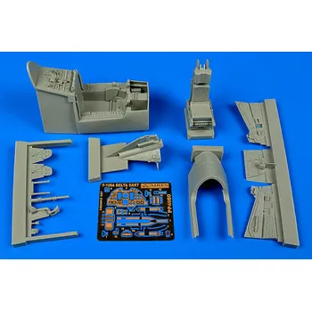 Plastikový model Aires 1/48 F-106A Delta Dart cockpit set (TRUMP)