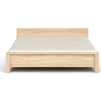 Postel Black Red White Kaspian 200 x 160 cm dub sonoma