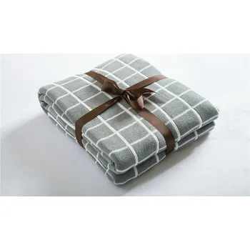 Pléd Almali šedo bílý