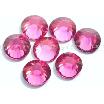 celobroušené hot-fix kameny Premium barva 106 Rose /růžová, velikost SS30, balení 144ks, 720ks nebo 1440ks barva: barva CBP 106 Rose, velikost: velikost SS30, prodejní balení: balení 144ks /1grs