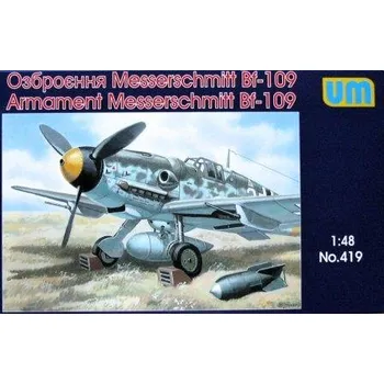 Plastikový model 1/48 Messerschmitt Bf-109 - Armament set