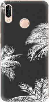 Pouzdro na mobilní telefon iSaprio White Palm pro Huawei P20 Lite