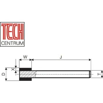 Brusný kotouč Diamantový tělísko 1A1W 6x8/1-3 K100 D64 chladit ANO i NE pryskyřice