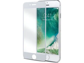 Celly Glass ochranné tvrzené sklo pro Apple iPhone 7 Plus a 8 Plus bílé