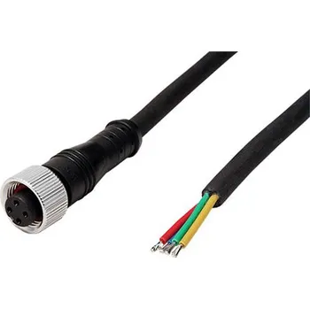 Datový kabel Silverline kabel M12 4pin (F) - bez koncovky, kód A, 1m, PUR (2547) - 11.50.3501