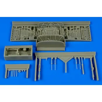 Plastikový model Aires 1/48 F-106A Delta Dart wheel bay (TRUMP)